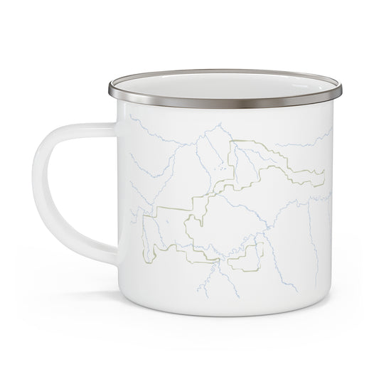 Badlands National Park Camping Mug