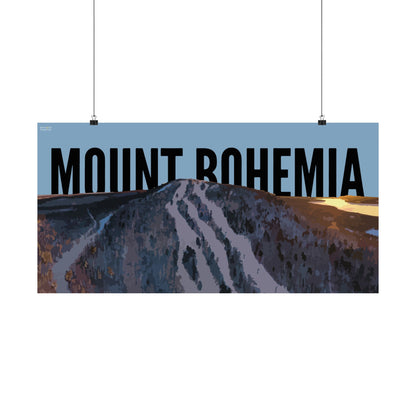 Mount Bohemia Matte Horizontal Print