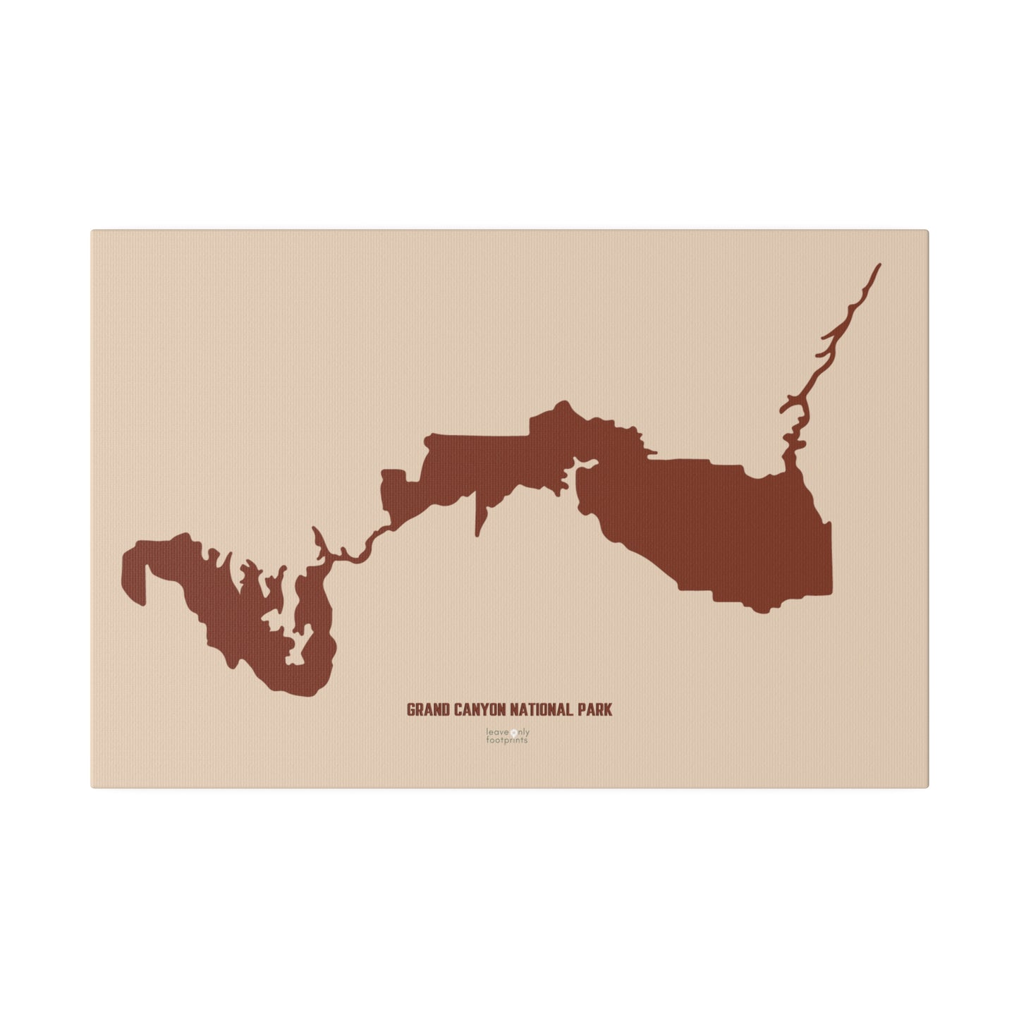 Grand Canyon National Park Matte Canvas, Stretched, 0.75"
