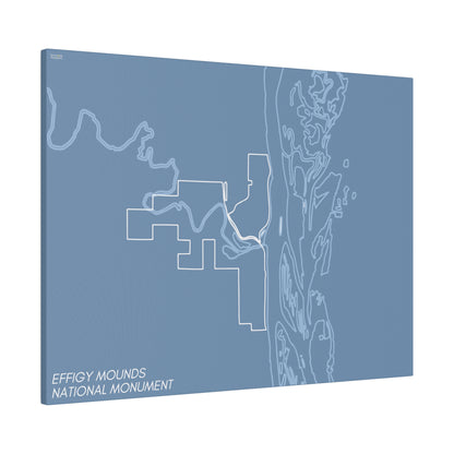 Effigy Mounds National Monument Matte Canvas, Stretched, 0.75"