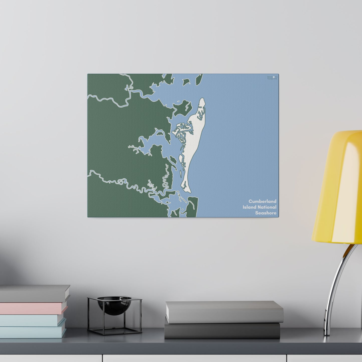 Cumberland Island National Seashore Matte Canvas, Stretched, 0.75"