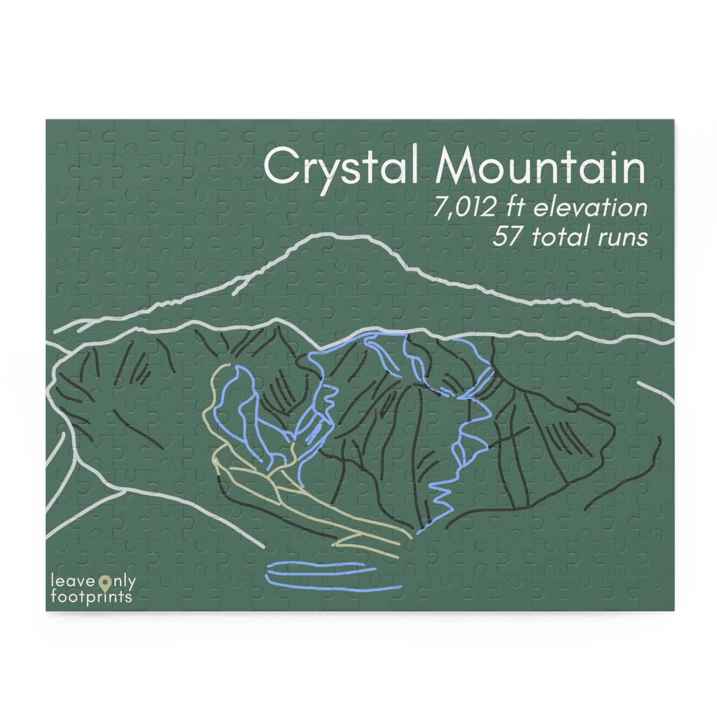 Crystal Mountain Puzzle (252, 500-Piece)