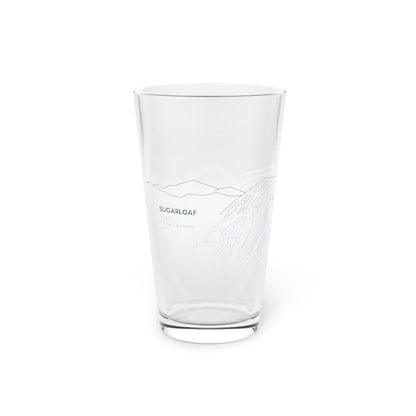 Sugarloaf Pint Glass, 16oz