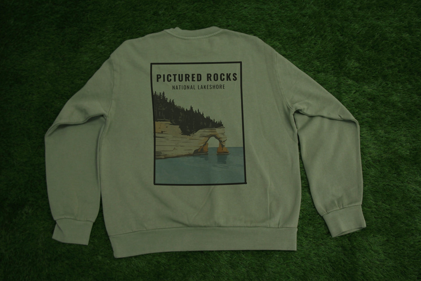 Pictured Rocks National Lakeshore Crewneck