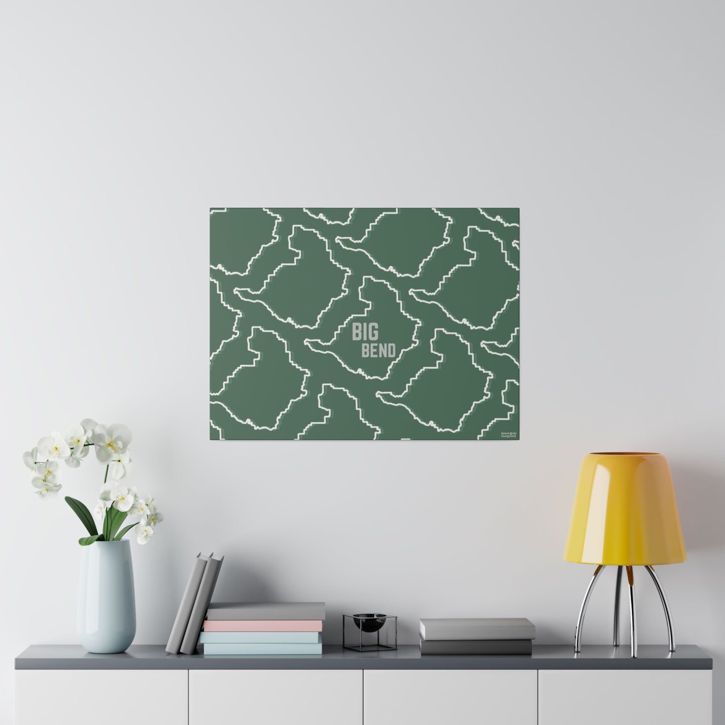 Big Bend National Park Matte Canvas, Stretched, 0.75"