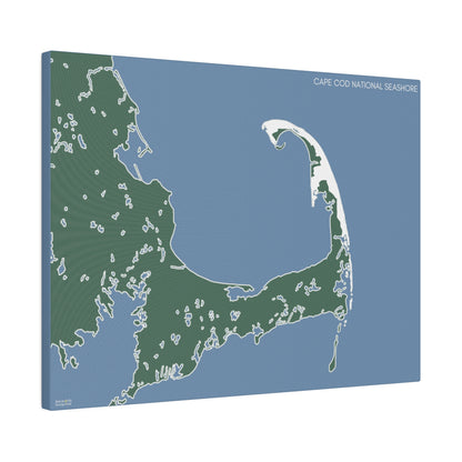 Cape Cod National Seashore Matte Canvas, Stretched, 0.75"