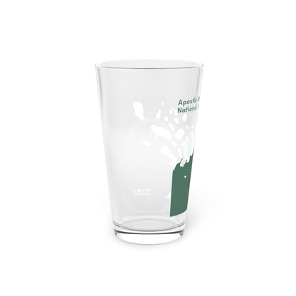 Apostle Islands National Lakeshore Pint Glass, 16oz