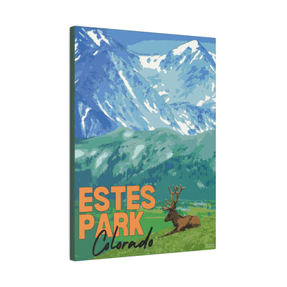 Estes Park Matte Canvas, Stretched, 0.75"