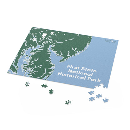 First State National Historical Park Puzzle (252, 500-Piece)