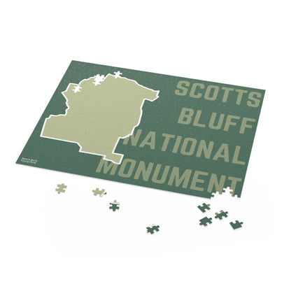 Scotts Bluff National Monument Puzzle (252, 500-Piece)