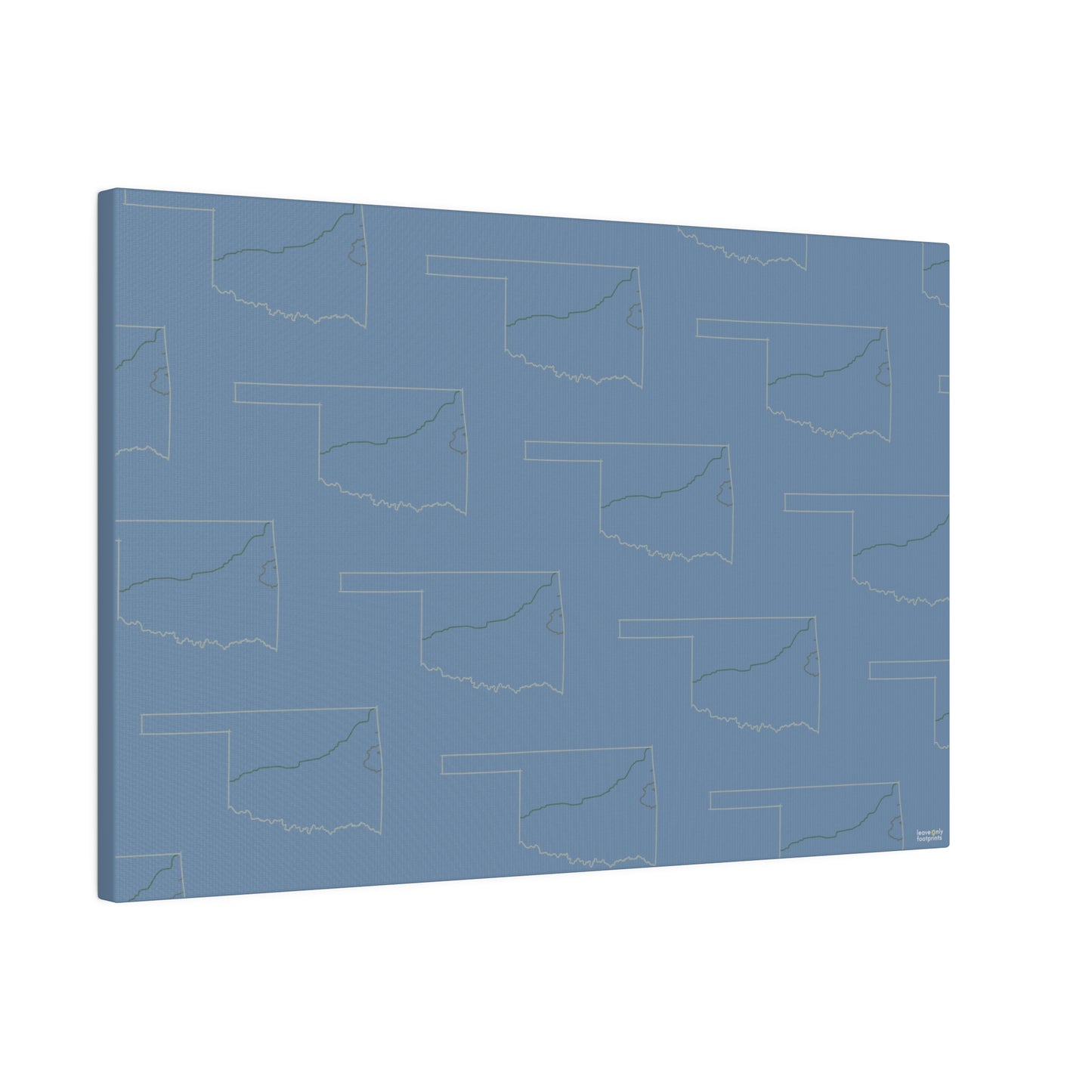 Oklahoma National Trails Matte Canvas, Stretched, 0.75"
