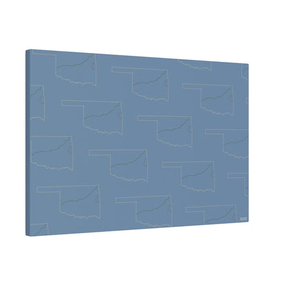 Oklahoma National Trails Matte Canvas, Stretched, 0.75"