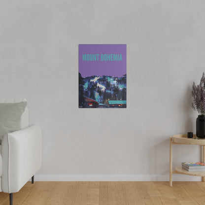 Mount Bohemia Matte Canvas, Stretched, 0.75"