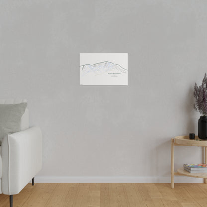Aspen Snowmass Matte Canvas, Stretched, 0.75"