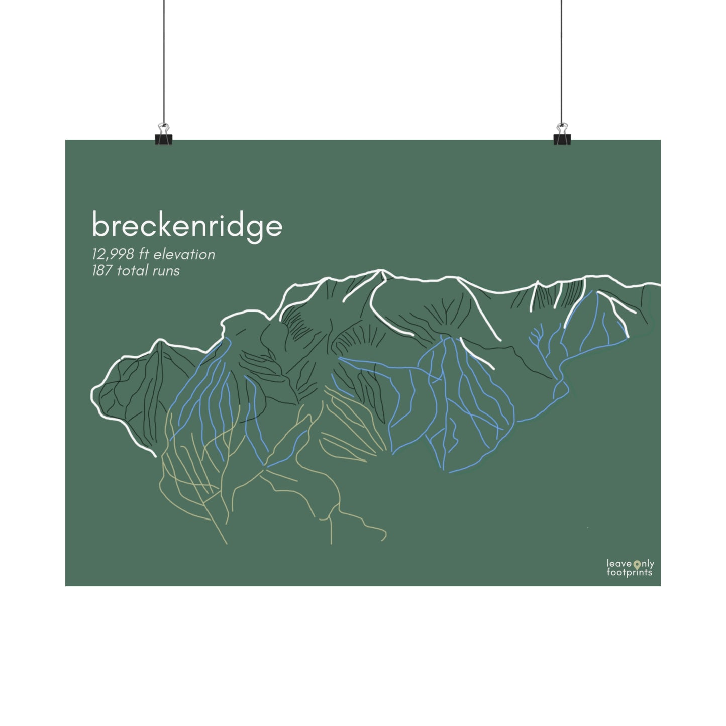 Breckenridge Matte Horizontal Print