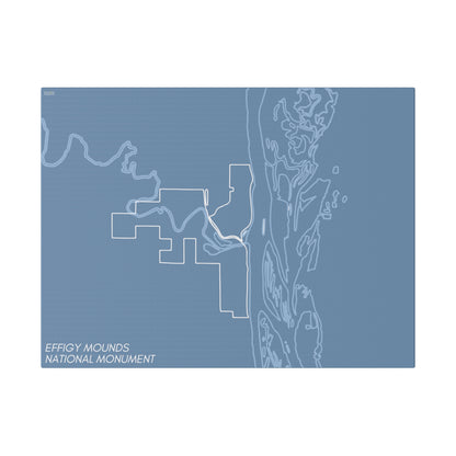 Effigy Mounds National Monument Matte Canvas, Stretched, 0.75"