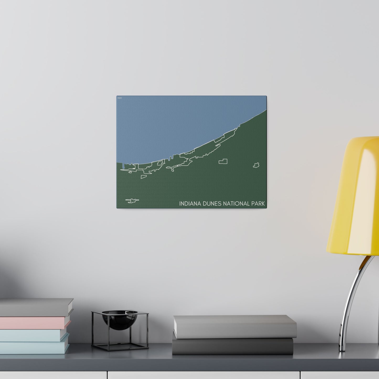 Indiana Dunes National Park Matte Canvas, Stretched, 0.75"