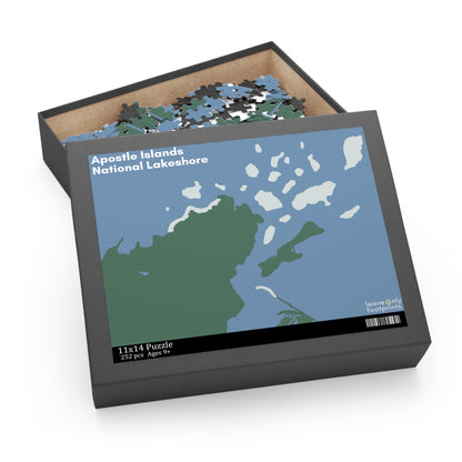 Apostle Islands National Lakeshore Puzzle (252, 500-Piece)