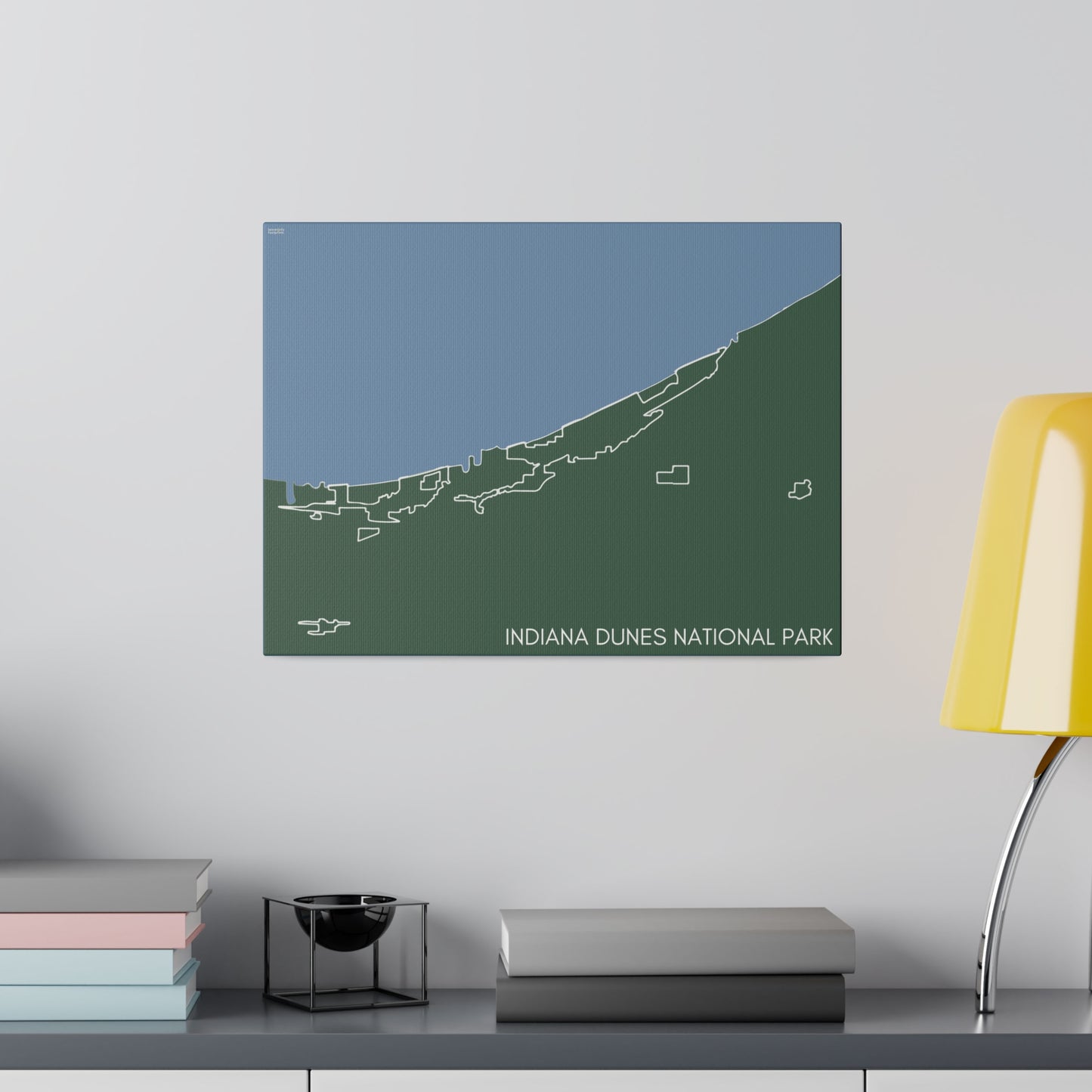 Indiana Dunes National Park Matte Canvas, Stretched, 0.75"