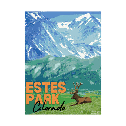 Estes Park Matte Vertical Posters