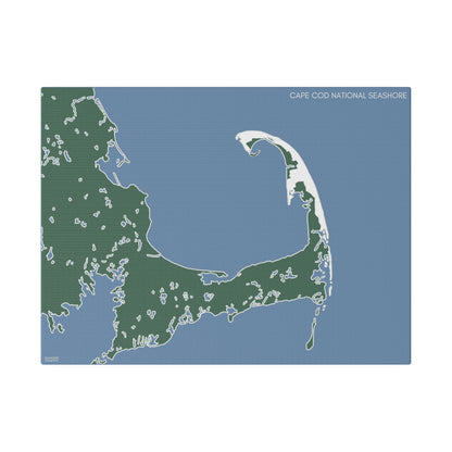 Cape Cod National Seashore Matte Canvas, Stretched, 0.75"