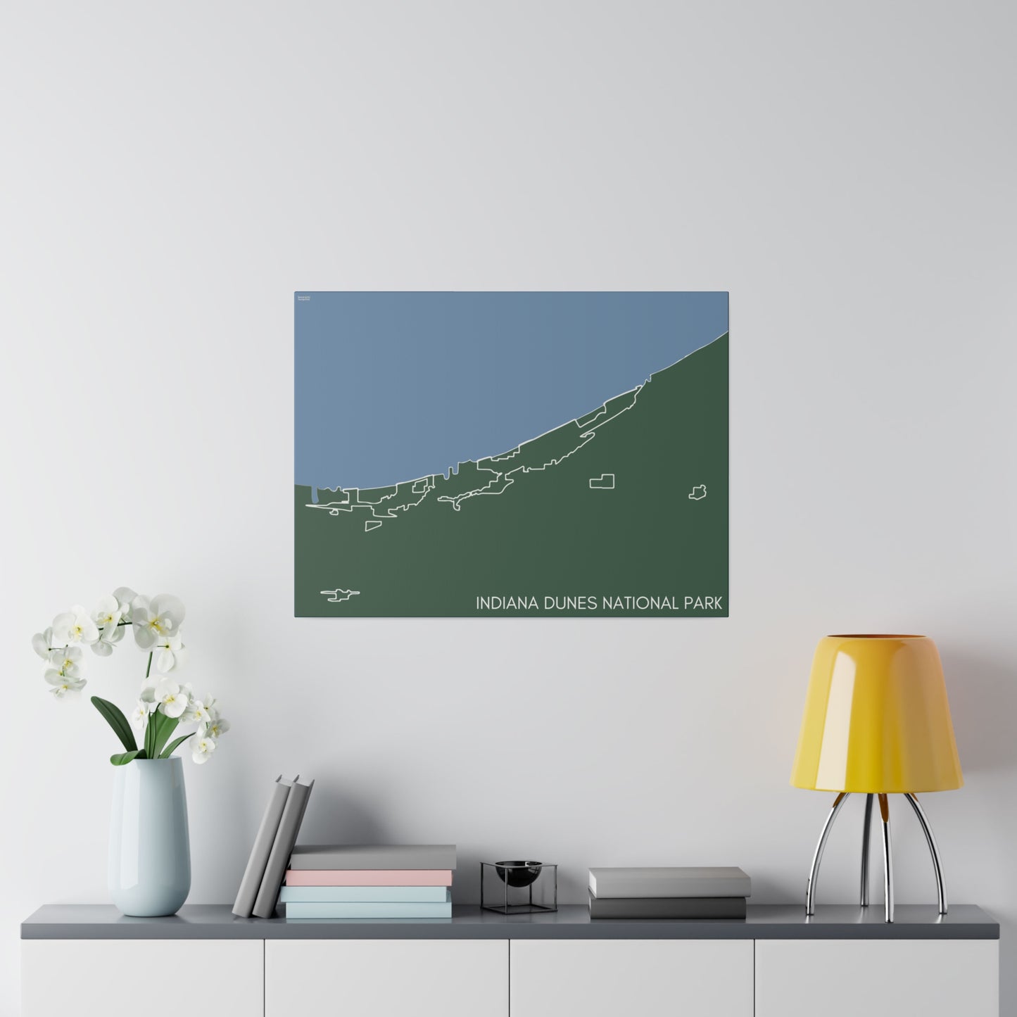 Indiana Dunes National Park Matte Canvas, Stretched, 0.75"