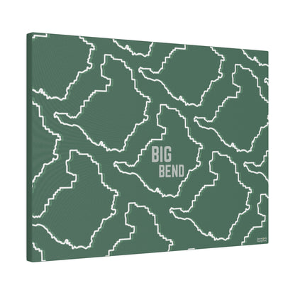 Big Bend National Park Matte Canvas, Stretched, 0.75"