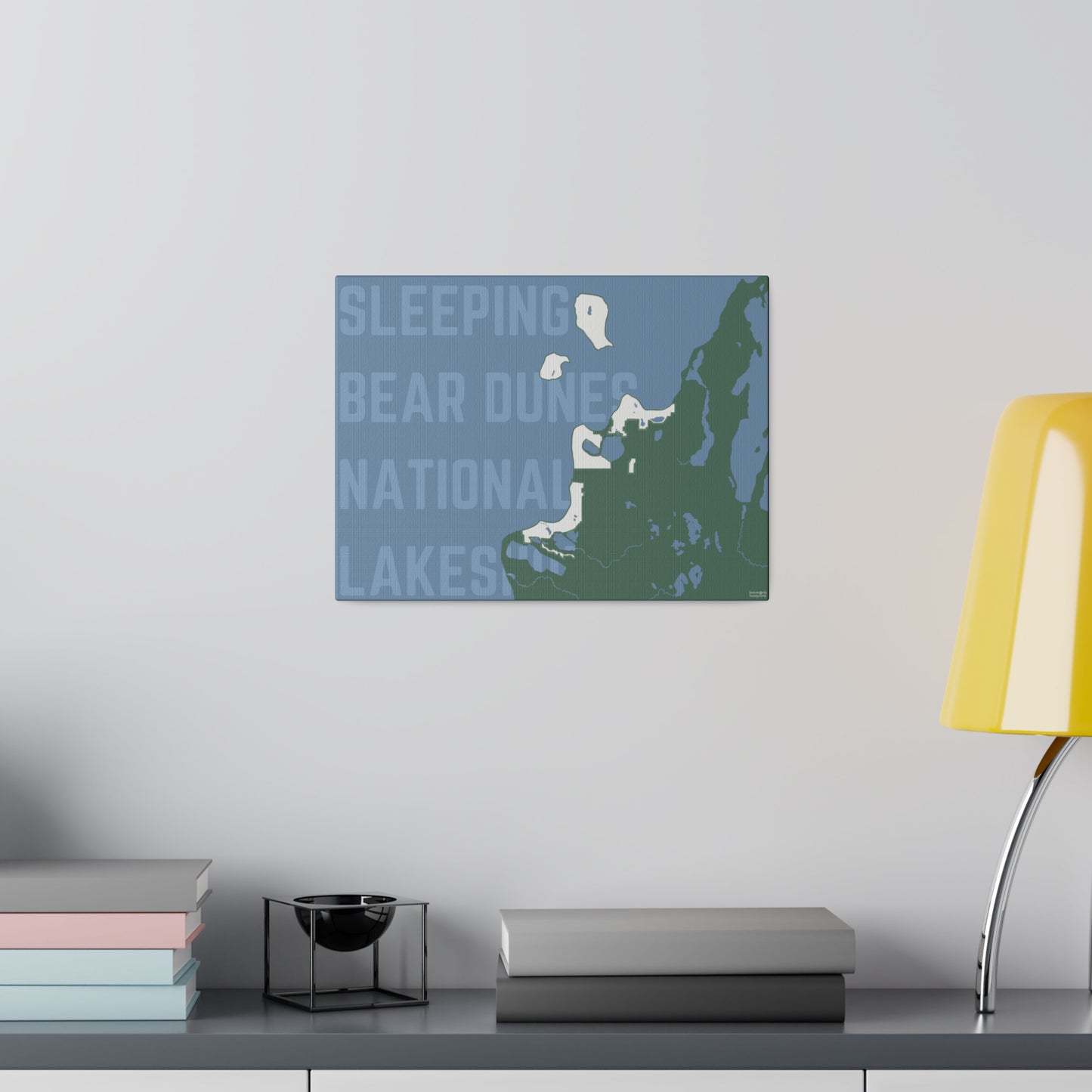 Sleeping Bear Dunes National Lakeshore Matte Canvas, Stretched, 0.75"