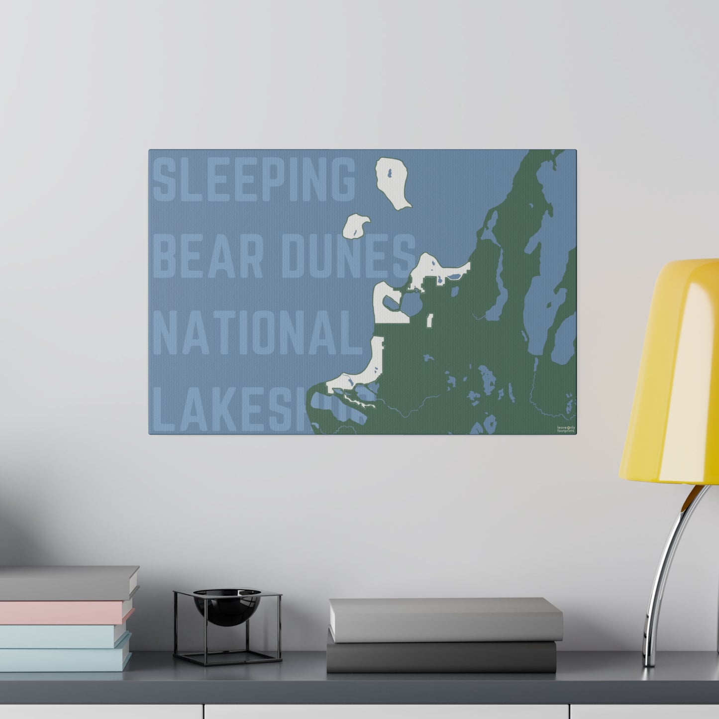 Sleeping Bear Dunes National Lakeshore Matte Canvas, Stretched, 0.75"