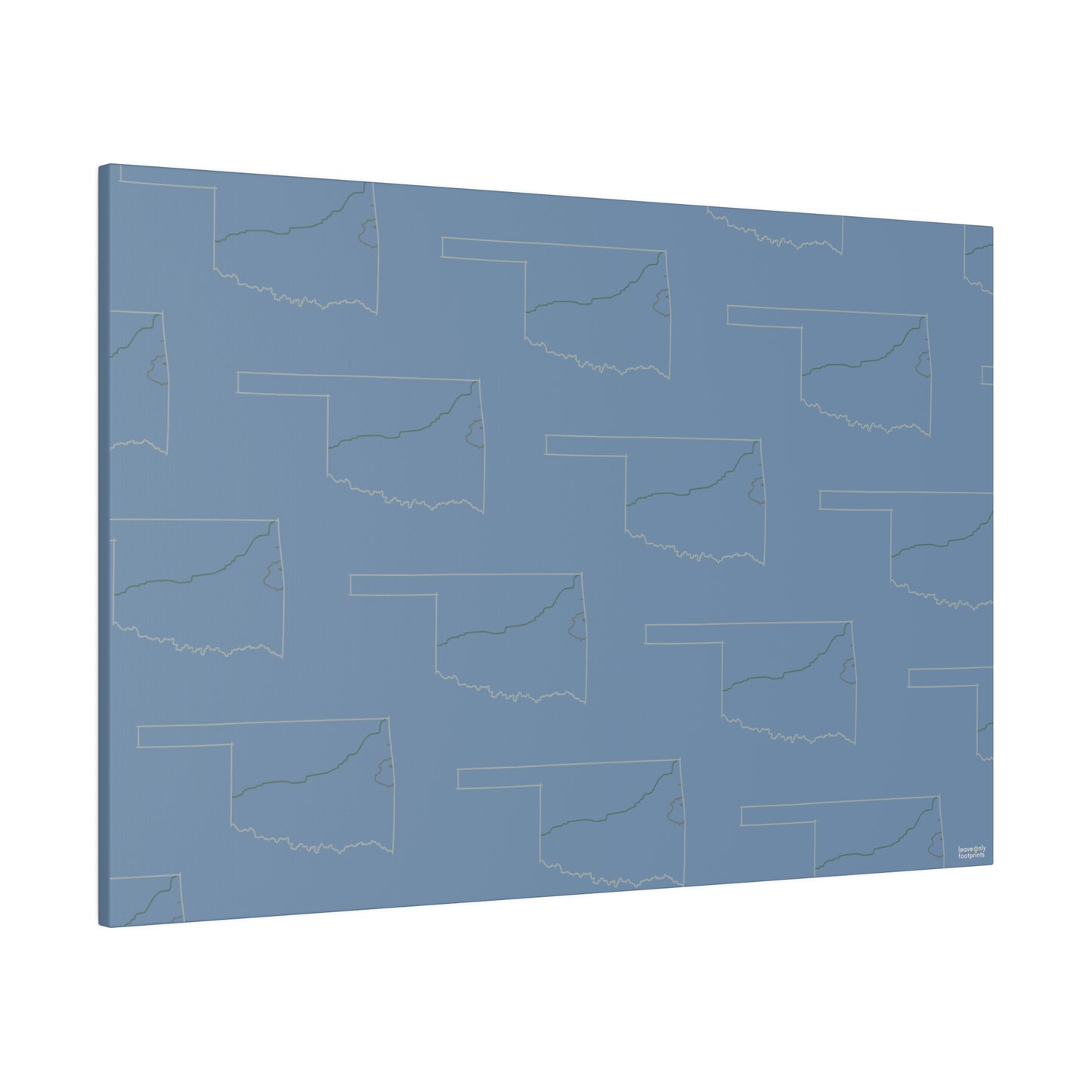 Oklahoma National Trails Matte Canvas, Stretched, 0.75"