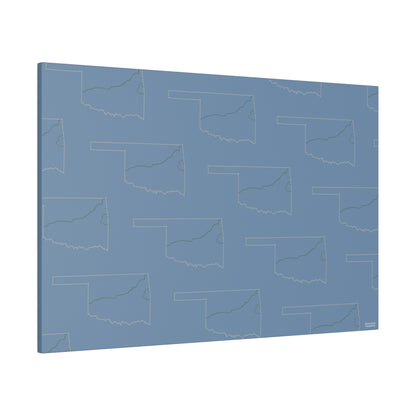 Oklahoma National Trails Matte Canvas, Stretched, 0.75"