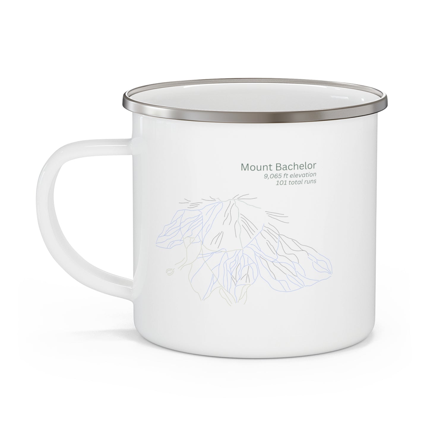 Mount Bachelor Camping Mug
