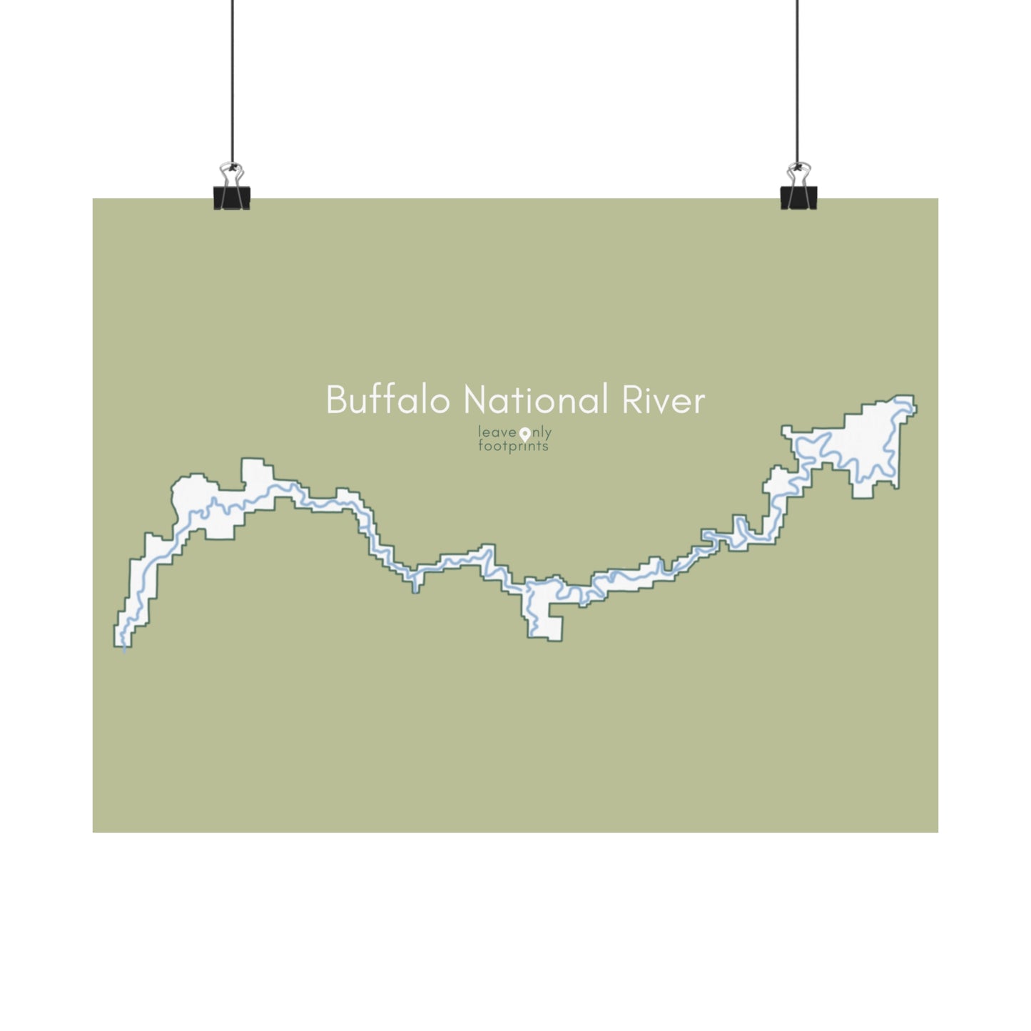 Buffalo National River Matte Horizontal Print