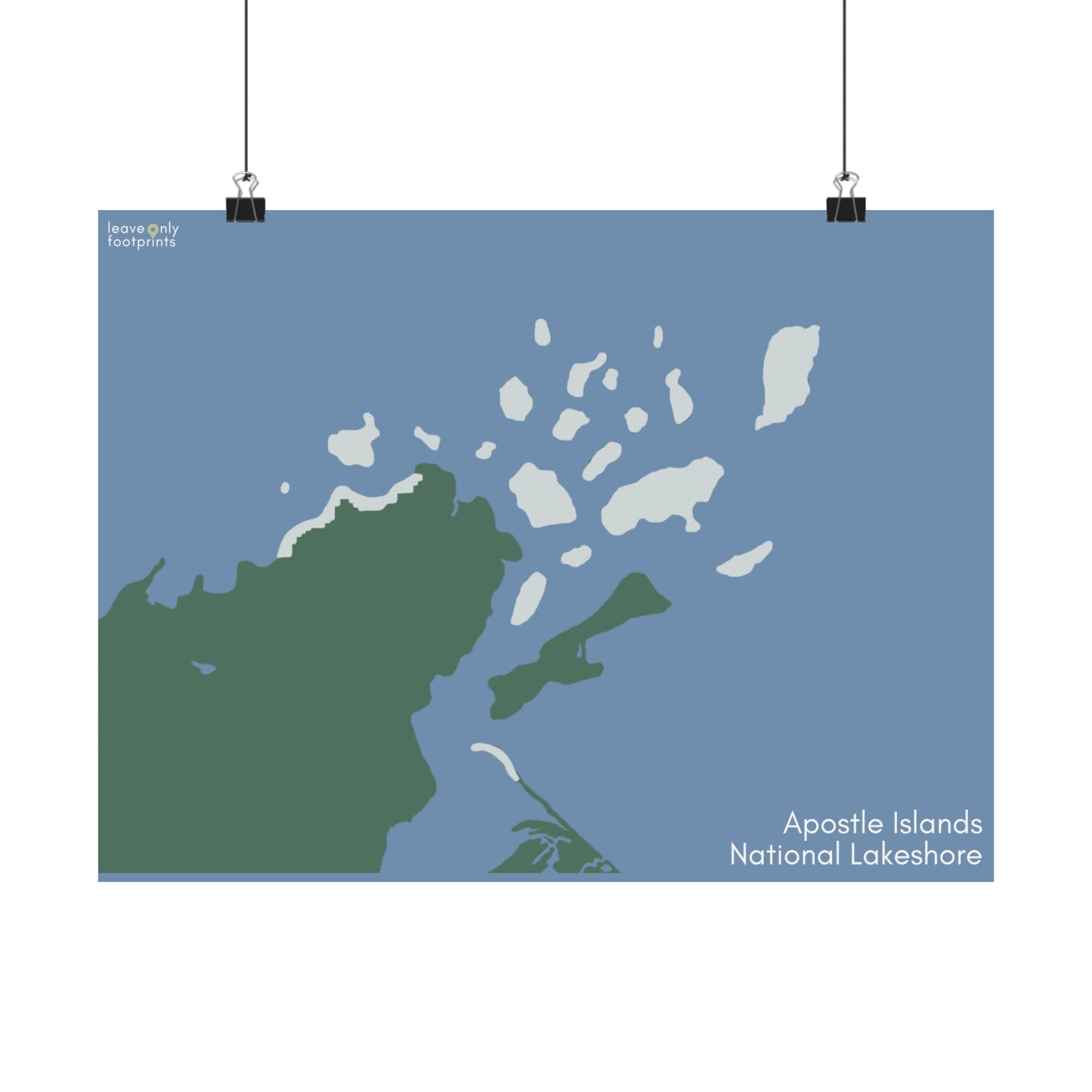 Apostle Islands National Lakeshore Matte Horizontal Print