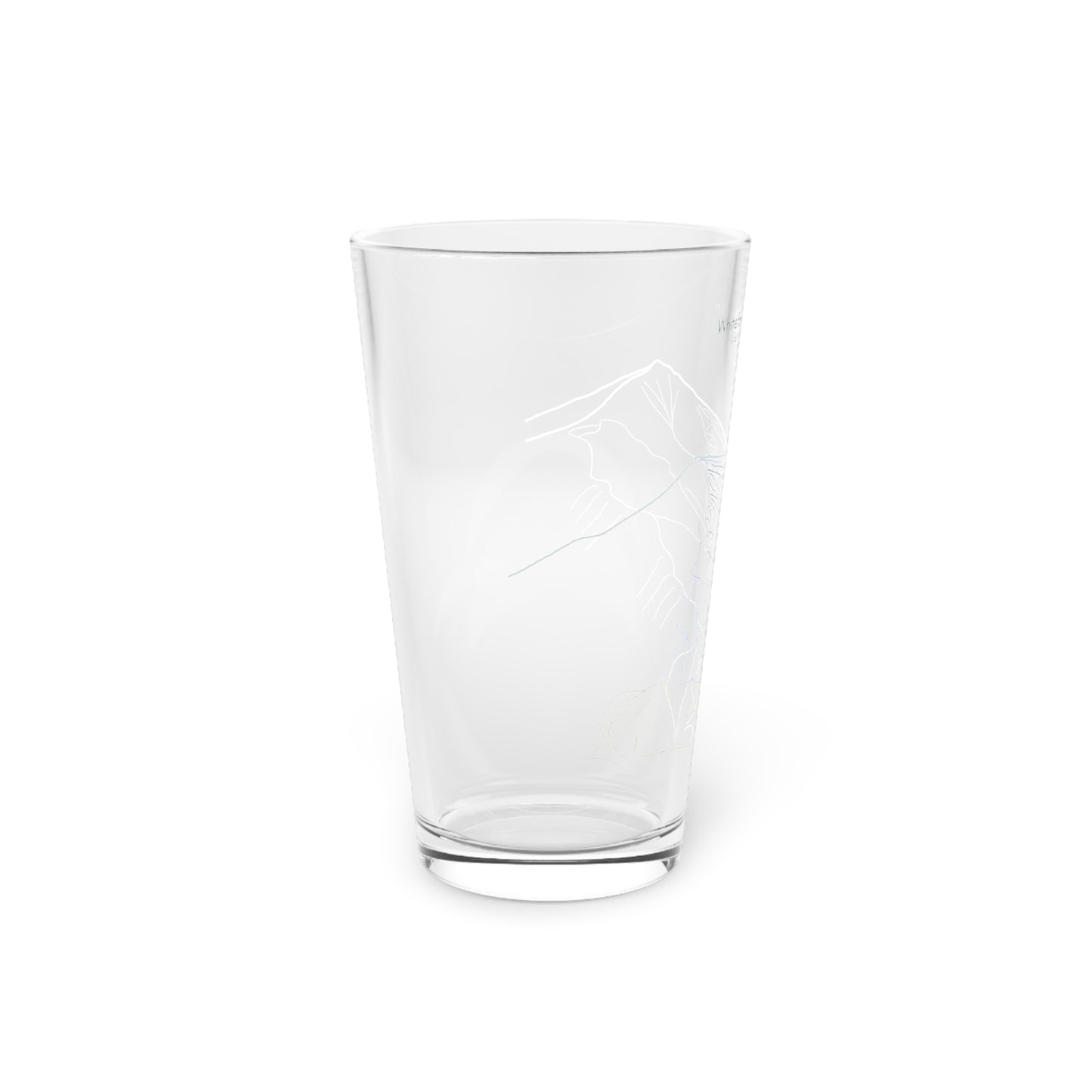 Whiteface Mountain Pint Glass, 16oz