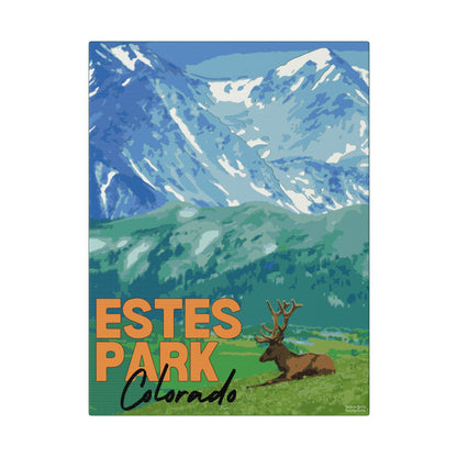 Estes Park Matte Canvas, Stretched, 0.75"