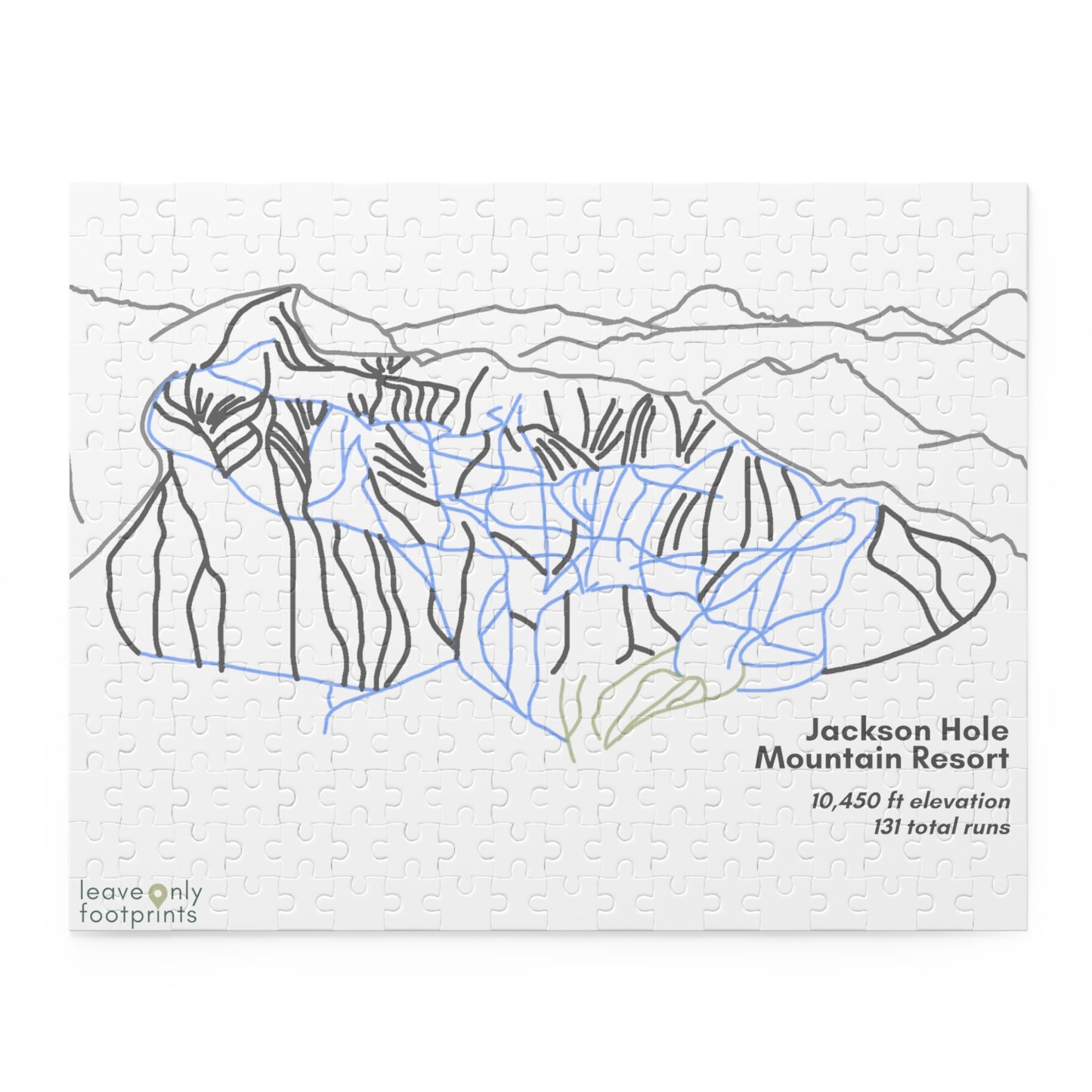 Jackson Hole Mountain Resort Puzzle (252, 500-Piece)