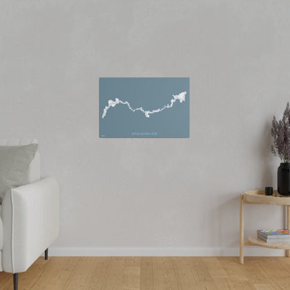 Buffalo National River Matte Canvas, Stretched, 0.75"
