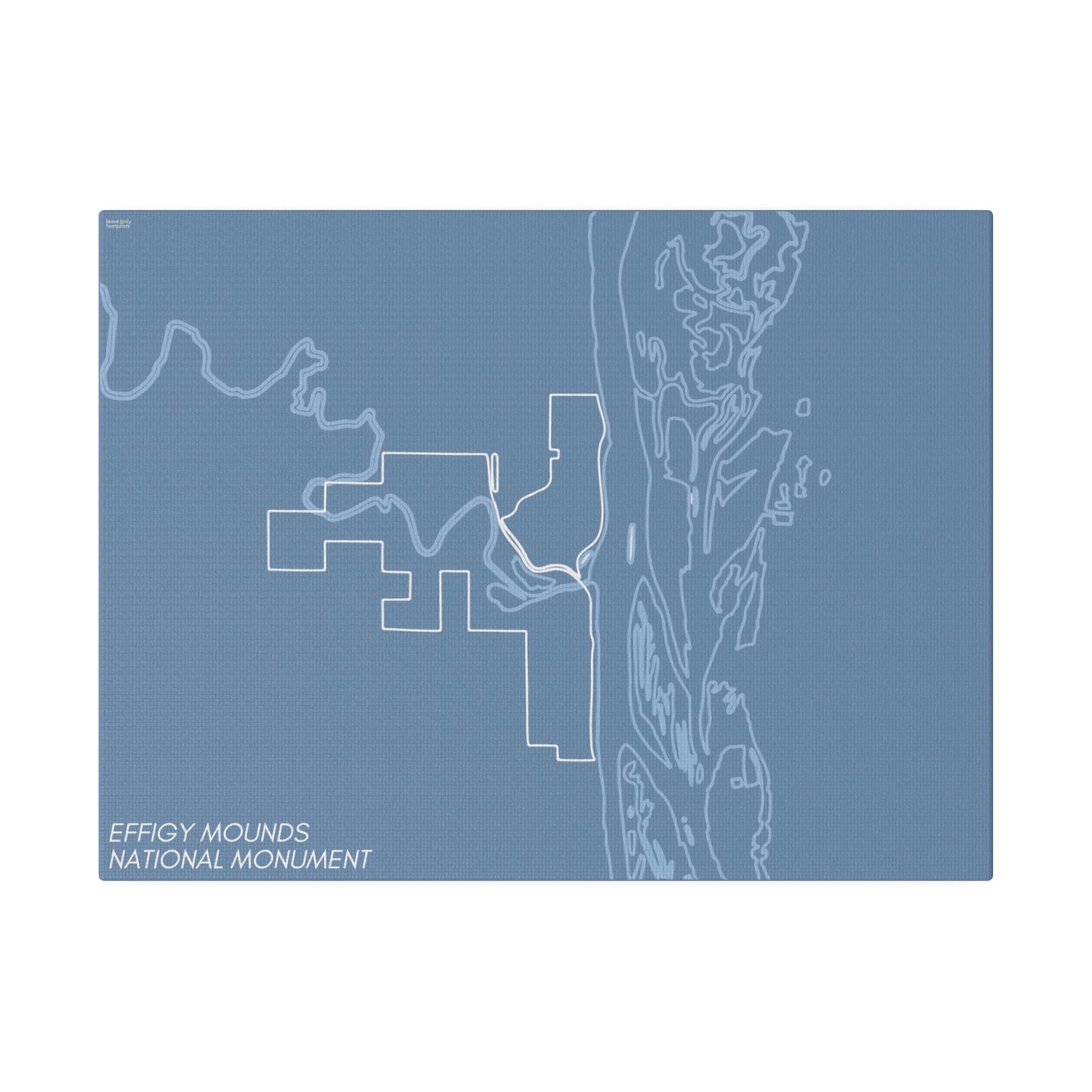 Effigy Mounds National Monument Matte Canvas, Stretched, 0.75"