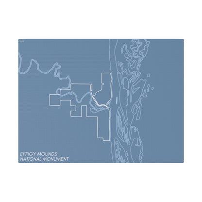 Effigy Mounds National Monument Matte Canvas, Stretched, 0.75"