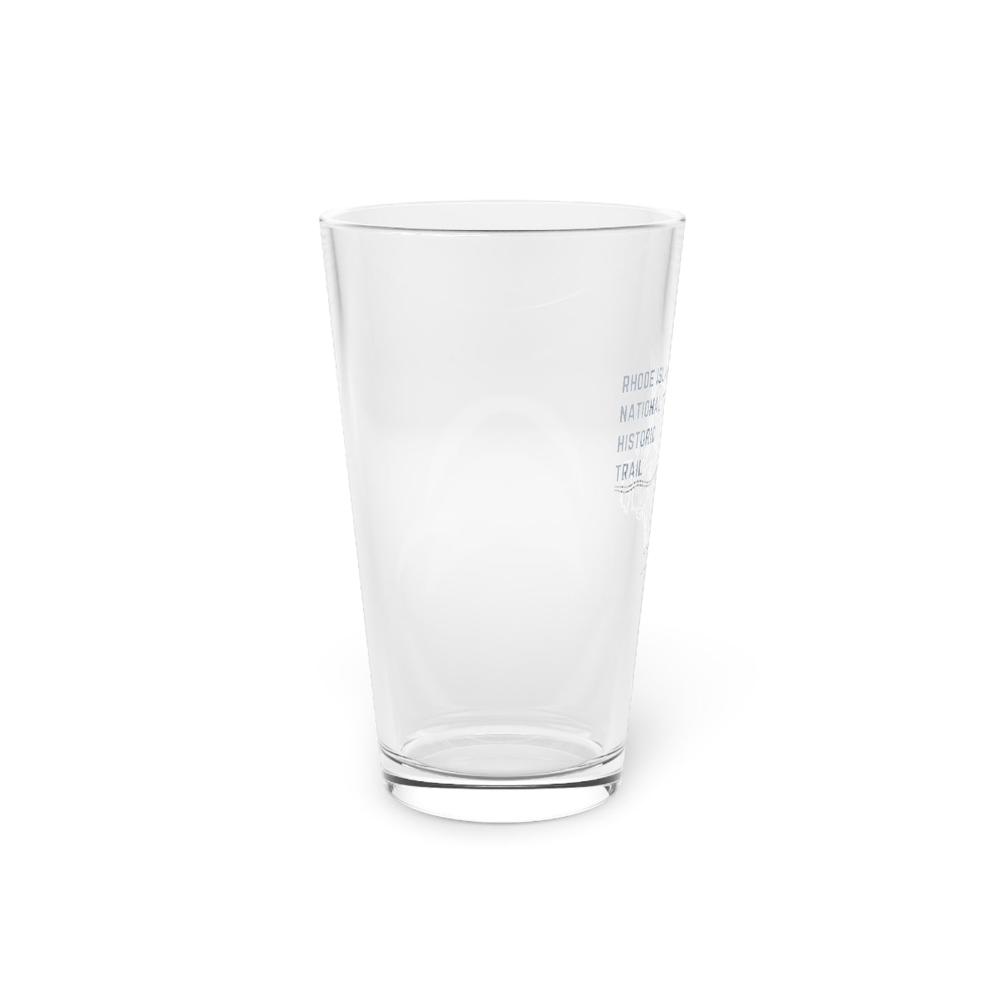 Rhode Island National Historic Trail Pint Glass, 16oz
