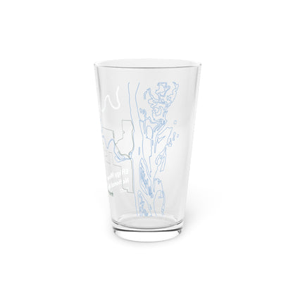 Effigy Mounds Monument Pint Glass, 16oz