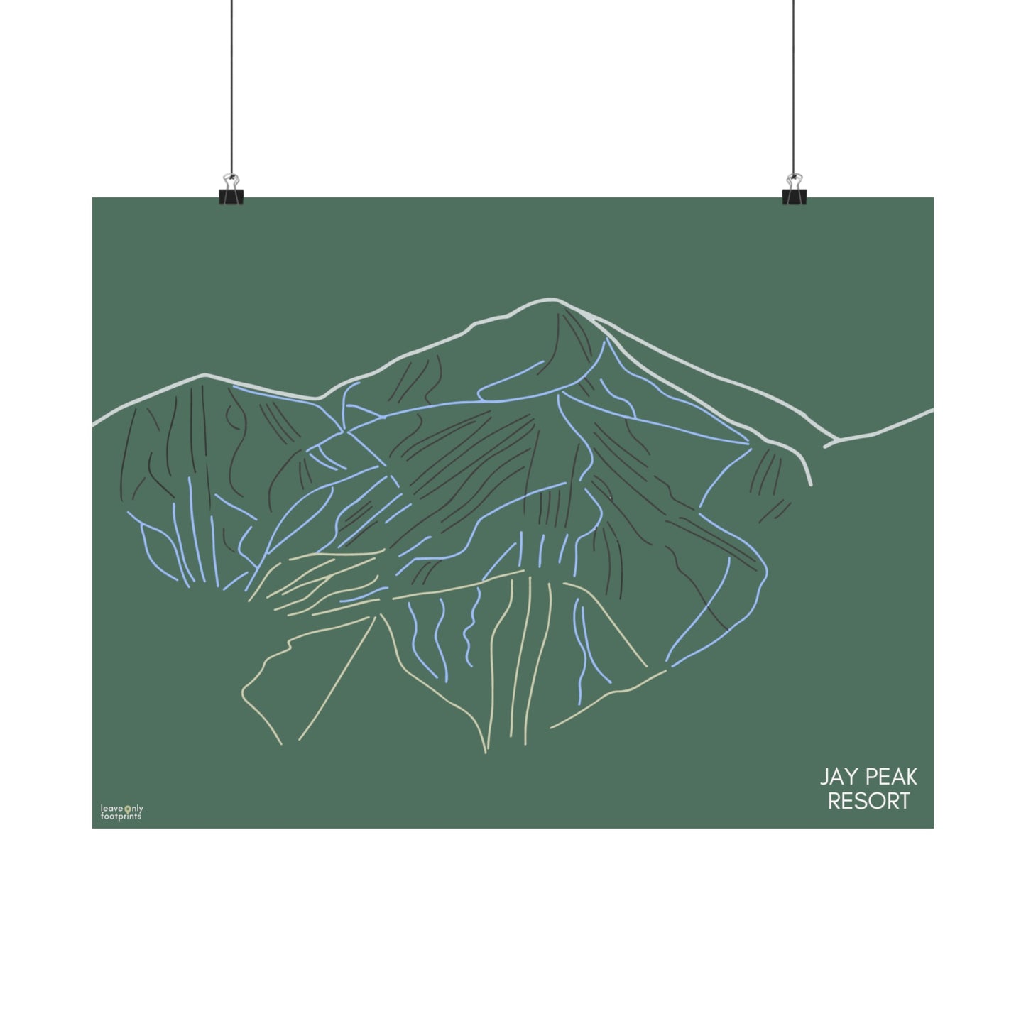 Jay Peak Resort Horizontal Print