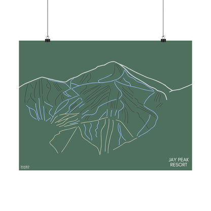 Jay Peak Resort Horizontal Print