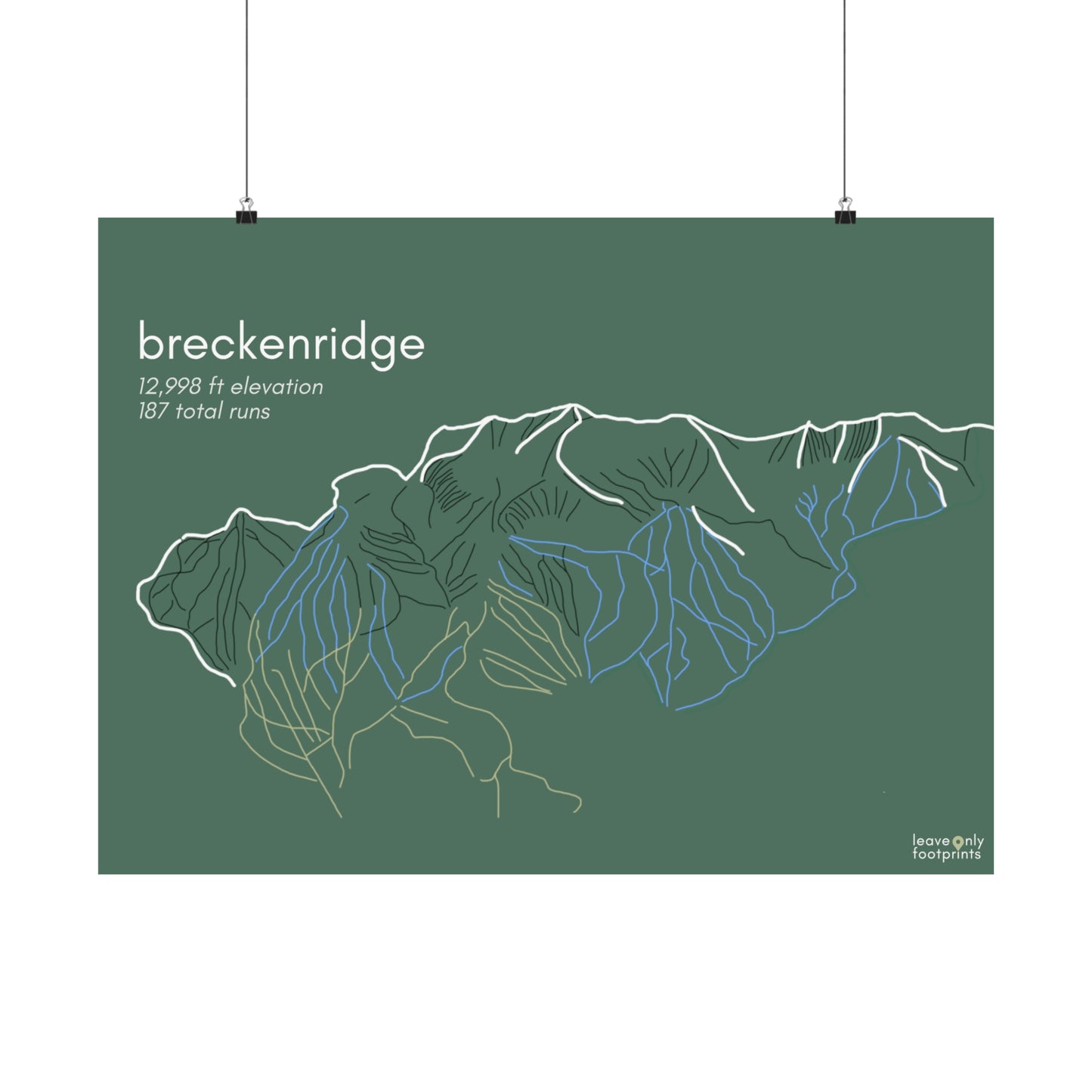 Breckenridge Matte Horizontal Print