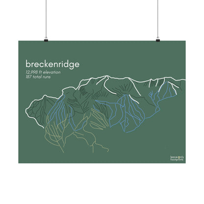 Breckenridge Matte Horizontal Print