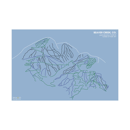 Beaver Creek Horizontal Print