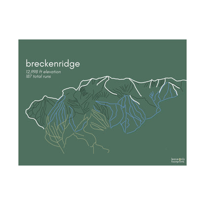 Breckenridge Matte Horizontal Print