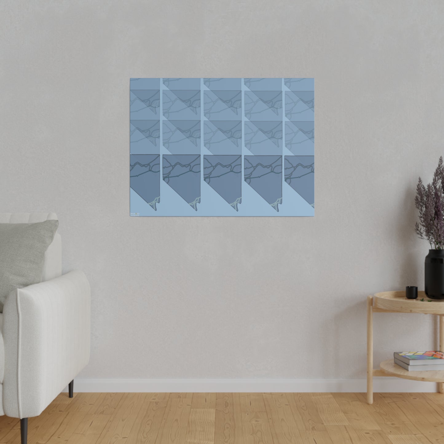 Nevada National Trails Matte Canvas, Stretched, 0.75"