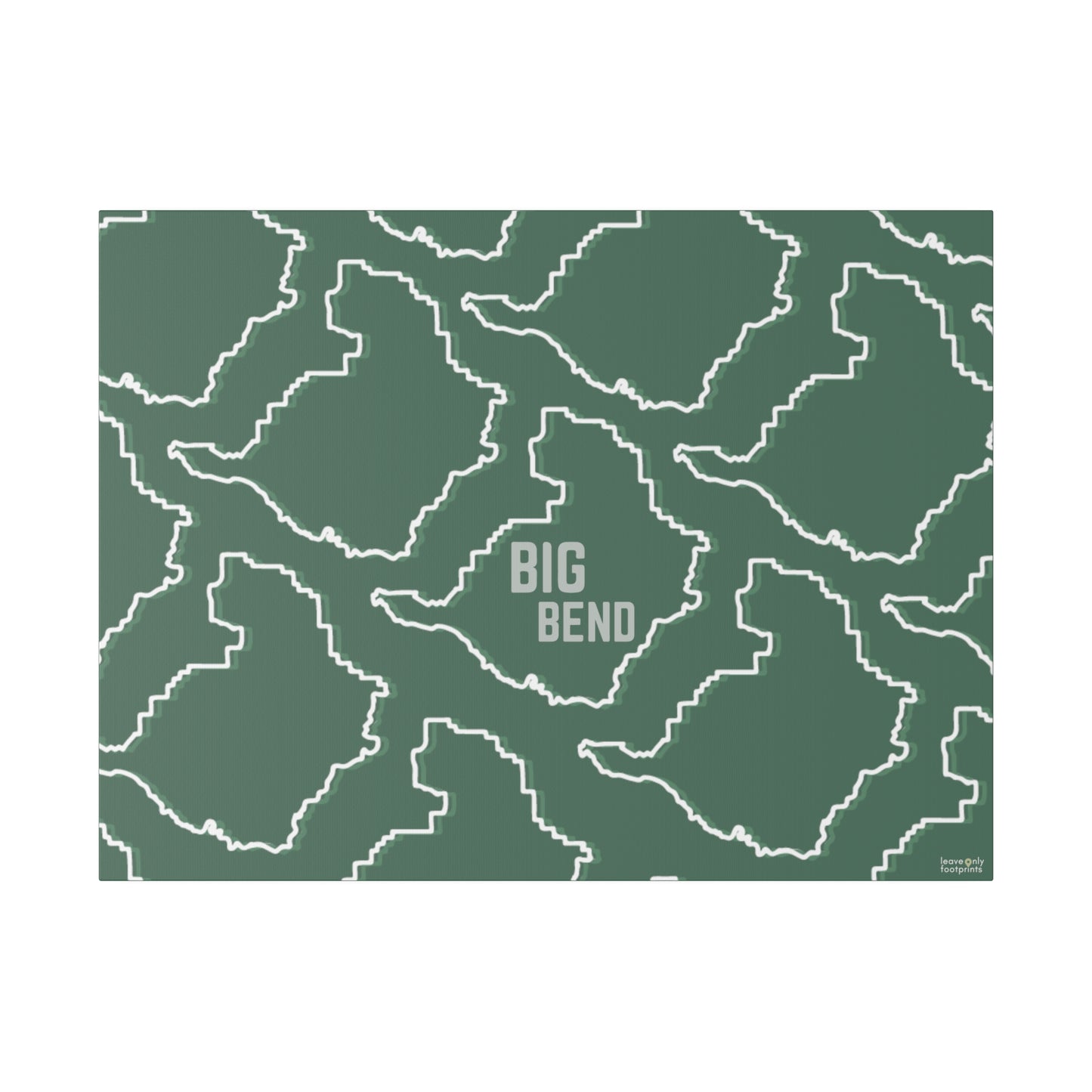 Big Bend National Park Matte Canvas, Stretched, 0.75"